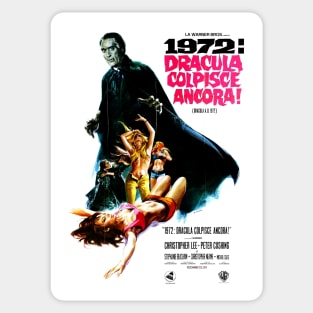 DRACULA A.D. 1972 Sticker